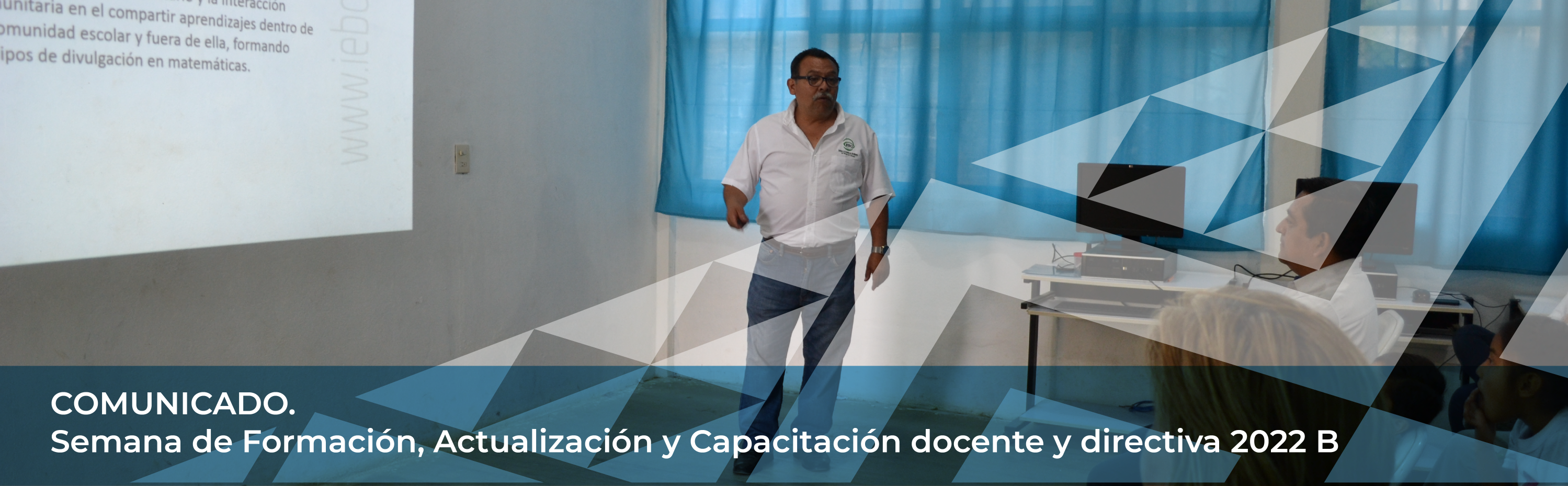 COMUNICADO “SEMANA DE FORMACIÓN , ACTUALIZACIÓN Y CAPACITACIÓN DOCENTE Y DIRECTIVA  2022 B”